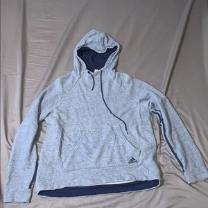 Light Blue Adidas Hoodie